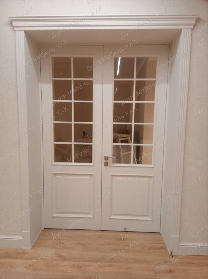 White Multi-Lite French Doors